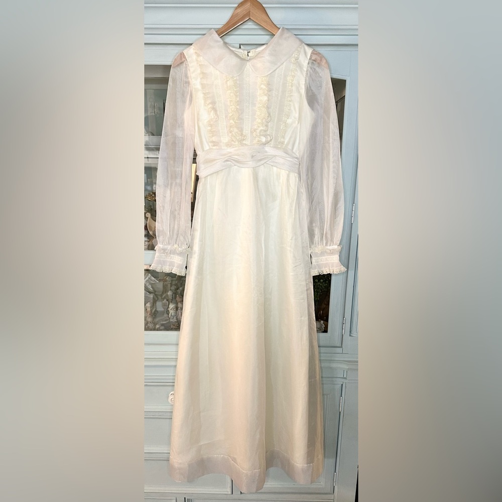 Vintage 1960s-1970s Stunning Emma Domb Wedding Dress